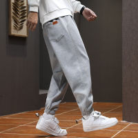 Spring Autumn Black Grey Men Joggers Loose Sweatpants Hip Hop Streetwear Harem Pants Male Baggy Trousers Plus Size 8XL