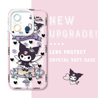 Casing Ponsel Xiaomi Redmi 7 Redmi 8 Redmi 11A 12C 10C เคสโทรศัพท์รูปการ์ตูนกันกระแทกของแท้ปลอกอ่อนเคสมือถือใสเพื่อคลุมทั้งหมด