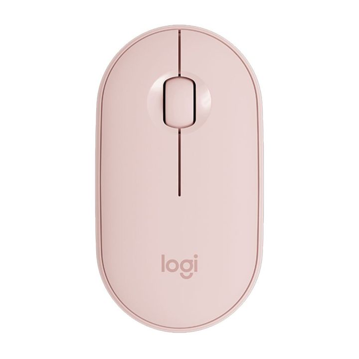 สินค้าขายดี-logitech-pebble-m350-multi-device-mouse-pink-rose-เมาส์ไร้สาย-เสียงเงียบ-รับประกัน-1-ปี-สินค้าใหม่-พร้อมส่ง-สีชมพู-ที่ชาร์จ-แท็บเล็ต-ไร้สาย-เสียง-หูฟัง-เคส-ลำโพง-wireless-bluetooth-โทรศัพท