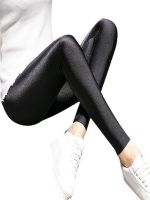 [HOT HULXOIQQQEWV 573] VIIANLES นีออน Leggings ผู้หญิงหลายสีสีดำเลคกิ้งผอมยืดหยุ่นสูงกางเกงลำลองเรืองแสงเงากางเกง Leggings