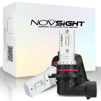 (Spot Goods) NOVSIGHT หลอดไฟตัดหมอก2000LM LED H11H8H9 H7 H1 9005HB3 9006HB4ไฟหน้ารถ6000K 60W ไฟหน้าหมอกสีขาวแนะนำ Order 、.