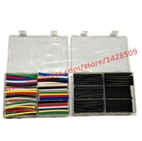 High Quantity 2:1 Polyolefin Colour And Black Heat Shrink Tubing Tube Sleeving Wrap Wire Kit Cable Cable Management