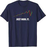 Mens round neck T-shirt Just Hodl It Tshirt 4XL 5XL 6XL