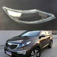 ฝาครอบไฟหน้ารถสำหรับ Kia Sportage R 2009-2012เลนส์หลอดไฟหลอดไฟหน้าด้านขวาของรถยนต์