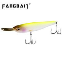 【LZ】♠  Fangbait-isca tipo lápis para pesca isca de afundamento duro pequeno wobbler labial de metal jerkbait 40/70mm para baixo e truta