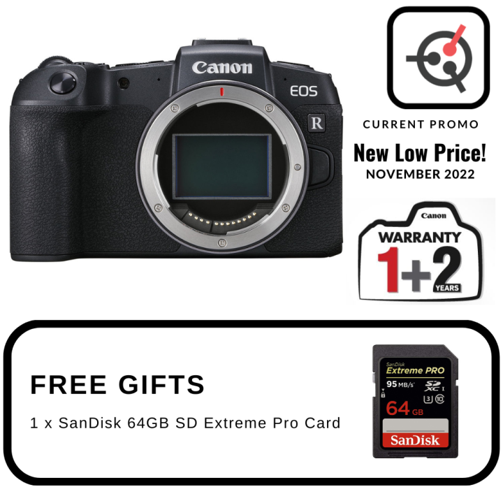 Canon Eos Rp Full Frame Mirrorless Camera Lazada