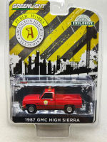 1:64 1987 GMC High Sierra K2500 Vandura 2500 Series Diecast โลหะผสมรุ่นรถของเล่นสำหรับของขวัญคอลเลกชัน