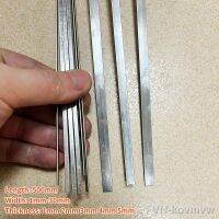 【hot】۞◎ 4Pcs Length 500mm 304 Bar Thick 1mm 2mm 3mm 4mm 5mm Flat Small Service