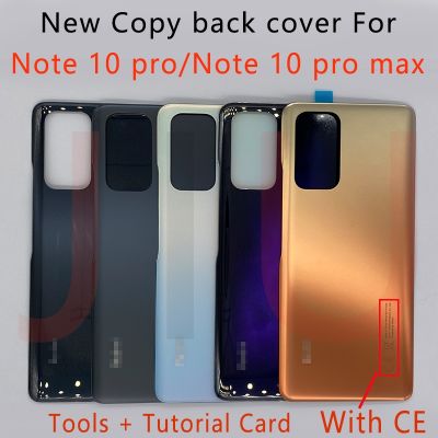 New For Xiaomi Redmi note10 Battery Cover Rear Housing Door Panel For Redmi Note 10s Back Cover redmi note 10 pro max