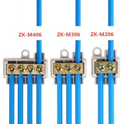 High power distributor quick junction box junction box connector ZK-M206 306 406 / one in two out splitter