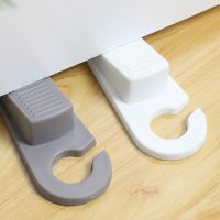 1PCS Door Stopper Reusable Shock Absorbent Block Wedge Doorstops Door Handle  Door Rear Retainer Anti-collision Pad