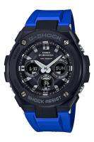 Casio G-Shock นาฬิกาข้อมือผู้ชาย สายเรซิ่น รุ่น GST-S300G,GST-S300G-2A1 - สีน้ำเงิน