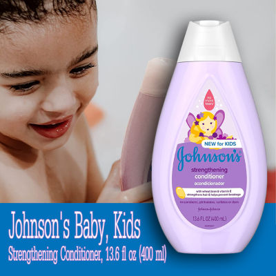 จอห์นสัน เบบี้ คอนดิชั่นเนอร์ Johnsons Baby, Kids, Strengthening Conditioner, 13.6 fl oz (400 ml) ราคา 450 บาท