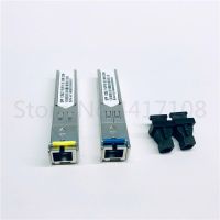 6คู่ตัวต่อ SC 1.25Gbps 3กม. DDM BIDI Otdr โมดูล Tranceiver 1310nm/1550nm WDM SFP โมดูล SC เข้ากันได้ส่วนประกอบเน็ตเวิคจุดเชื่อมต่อ