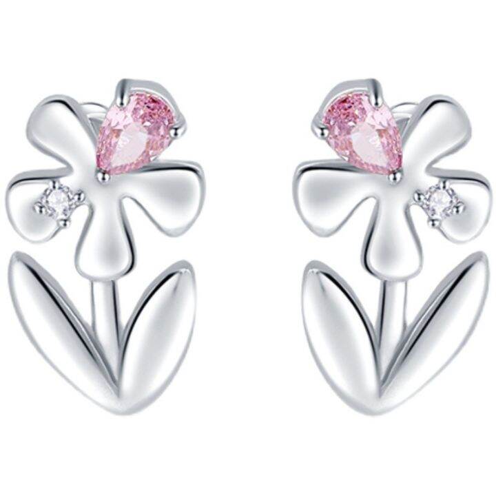 cod-korean-version-of-niche-design-tulip-earrings-female-ins-style-sweet-and-cute-fashion-light-luxury-high-end