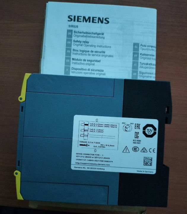 siemens-sirius-3sk1121-1ab40-safety-relay-siemens-single-channel-24v-dc