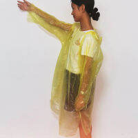 【Clearance Sale】Rain Ponchos เสื้อกันฝนแบบใช้แล้วทิ้ง PE Raining Protection Cover สำหรับการเดินทางปีนเขาฉุกเฉิน