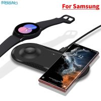 2 in1 20W Wireless Charging Station for Samsung Galaxy S22 S22 S21 S20 Note 20 Z Fold 4 Z Flip 4 Galaxy Watch 5 4 Active 2 Buds