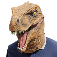 Novelty Halloween Costume Party Animal Jurassic Head (ไดโนเสาร์) จัดส่งฟรี