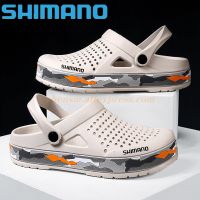 Shimano ใหม่ รองเท้าแตะลําลอง ส้นแบน ยาง ระบายอากาศ เหมาะกับการตกปลา ชายหาด แฟชั่นฤดูร้อน สําหรับผู้ชาย 2021 c