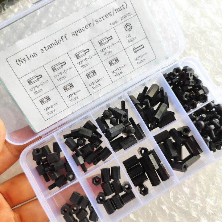 Plastic Nylon Standoff M2 M2.5 M3 M4 Hex Column PCB Standoffs Support