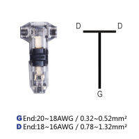 ขั้วต่อสายไฟ Led ไฟฟ้าสำหรับ18awg 16awg ไม่มีย้ำสายไฟสายเคเบิลส่วนปลายรองเท้า Lugs หัวต่อสายตัวล็อกรองเท้า