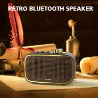 INWA 10W Bluetooth Retro Wireless Speakers Portable Surround Sound System Support AUX, Birthday Gift Home Decoration