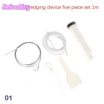 75/155cm Feeding Tube Cleaning Brush Durable Flexible Slim Drain Hole  Cleaning Tool Drain Dredging Remover Tool for Refrigerator