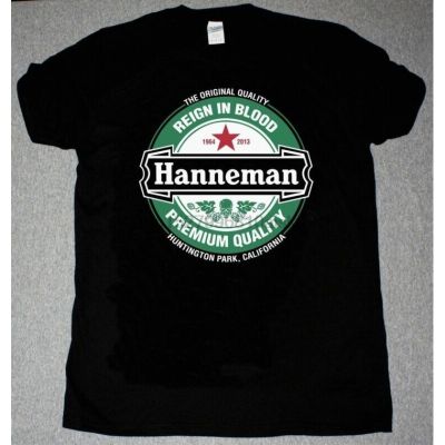[COD]พร้อมส่ง เสื้อยืดแขนสั้น ผ้าฝ้าย 100% พิมพ์ลาย Jeff Hanneman Tribute Cool Reign In Blood หลากสี แฟชั่นฤดูร้อน สําหร  6O7B