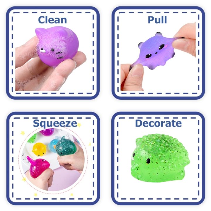 10pcs-big-spongy-glitter-mochi-squishy-fidget-sensory-toys-animal-stress-ball-soft-antistress-squeeze-children-toys-random-color