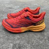 HOKA รองเท้าผู้ชายรุ่นใหม่ Fast Anope 5 รองเท้าวิ่งข้ามประเทศ Speedgoat5 รองเท้าระบายอากาศกันกระแทกน้ำหนักเบาแบบตาข่าย