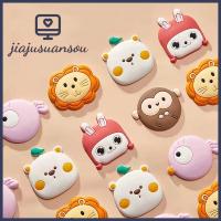 JIAJUSUANSOU ซิลิโคนกันชนประตูลูกบิดประตูกันแรงกระแทกมีกาวในตัวเคสกันกระแทกการ์ตูนน่ารักรั้วกั้นเด็กติดผนังบ้าน