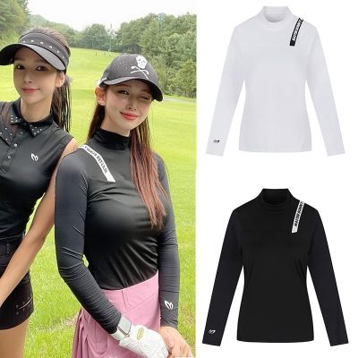 Mizuno DESCENNTE Amazingcre PXG1 TaylorMade1 Master Bunny✌☊◊  New style golf clothing ladies breathable quick-drying sweat-wicking moisture-absorbing self-cultivation casual Polo shirt outdoor top long-sleeved