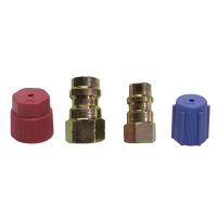 4PCS Set R12 to R-134A All R12 SYSTEMS Retrofit Conversion Adapter Fittings Kit VA-LH11