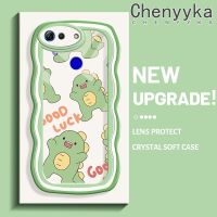 Chenyyka V20เคสสำหรับ Honor V30โปรเคสโชคดีลายไดโนเสาร์เคสมือถือกันกระแทกแบบใสนิ่มที่โปร่งใสลายกล้องถ่ายรูปสร้างสรรค์เคสซิลิกาเจลฝาครอบป้องกัน