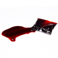 Mini Halloween Blood Bag Pouch Prop Blood สำหรับตกแต่งปาร์ตี้ซอมบี้