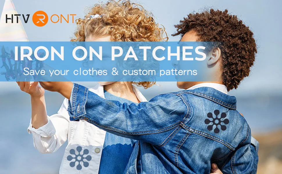 How to Patch Jeans With Iron on Patches - Laughing Lizards