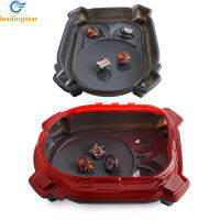 LEADINGSTAR Red Beyblade สนามเล่นเบลย์เบลด Arena พร้อมแผงระบายความร้อน สำหรับไจโร【cod】