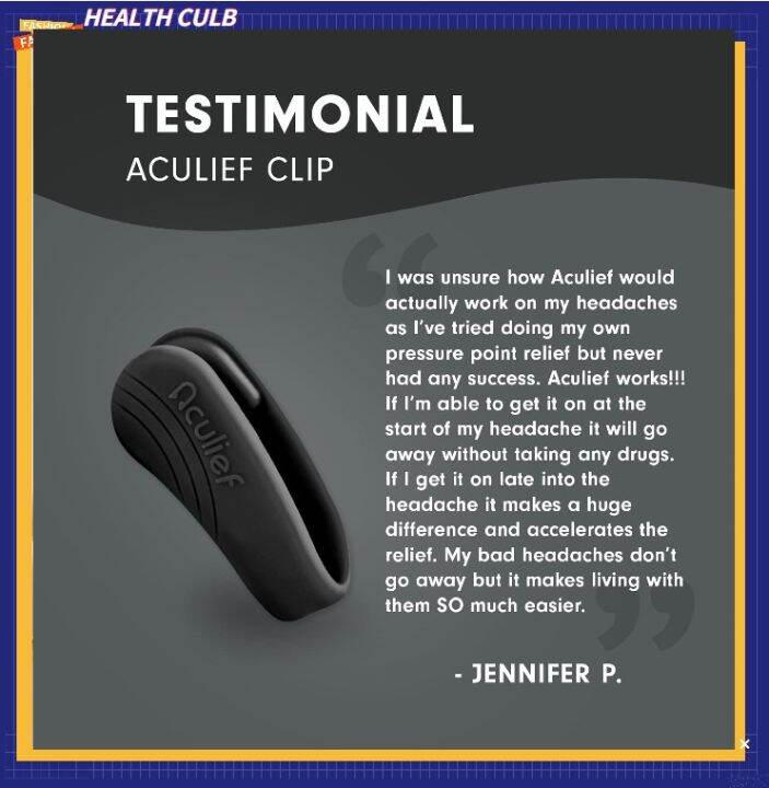 Headache Relief, Drug Free Headache Relief Device Acupressure Hand