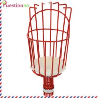 {Questionno} เครื่องมือเก็บผลไม้โลหะเรือนกระจกแอปเปิ้ลลูกพีชสีส้ม Catcher Picker