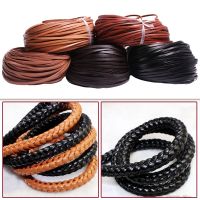 1Meter Colorful Flat Leather Cord Leather Lace Strand String DIY Chokers Necklace Bracelet Finding Rope Jewelry Accessory 【hot】d25bil