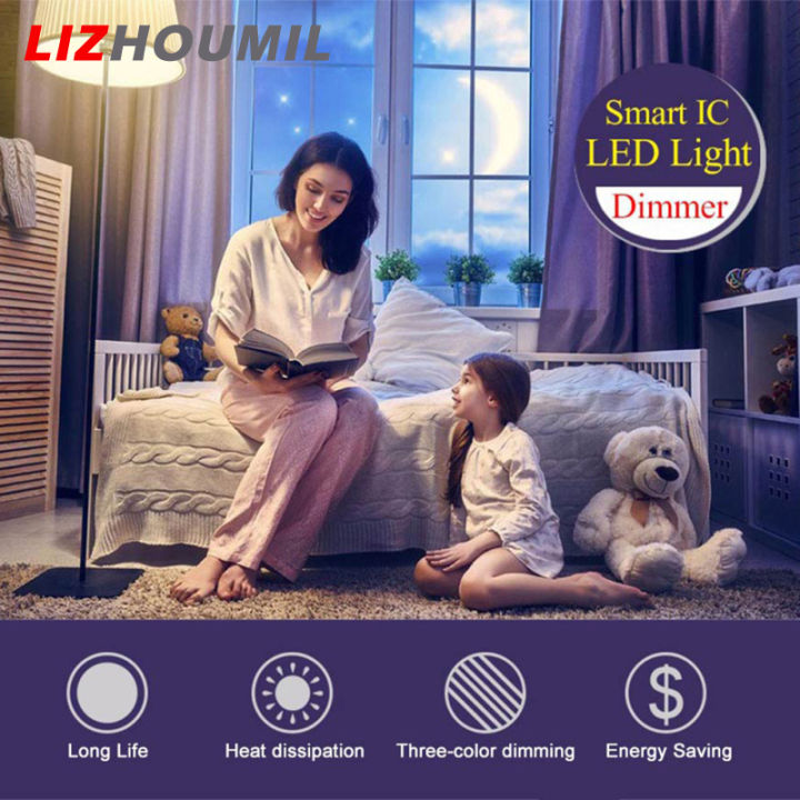 lizhoumil-185-265v-led-light-bulb-3-color-color-changing-energy-saving-high-brightness-dimming-household-screw-lamp