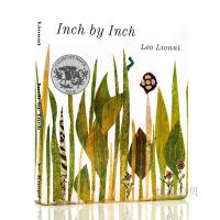 Original English picture book Leo Lionni inch by inch caddick Silver Award paperboard Book Wu minlan book list Leo lioni cant tear the book