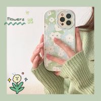 สอบถามก่อนกดสั่ง เคสโทรศัพท์ พร้อมส่งจากไทย เคสหนัง หนัง เคสดอกไม้ เคสลายดอกไม้ เคสสีเขียว