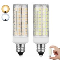 [HOT QQZIWWUJJWG 104] E11 E12 Dimmable ไฟ LED Mini 102ไฟ LED ข้าวโพดหลอดไฟ9W 80วัตต์แทนที่หลอดฮาโลเจนฐาน220V 110V สำหรับห้องนั่งเล่น