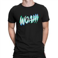 Kaos Pria Woah Kaos Oblong Kain Lengan Pendek Leher O Game Crash Bowie Hadiah Ulang Tahun Lucu Kualitas Tinggi S-4XL-5XL-6XL