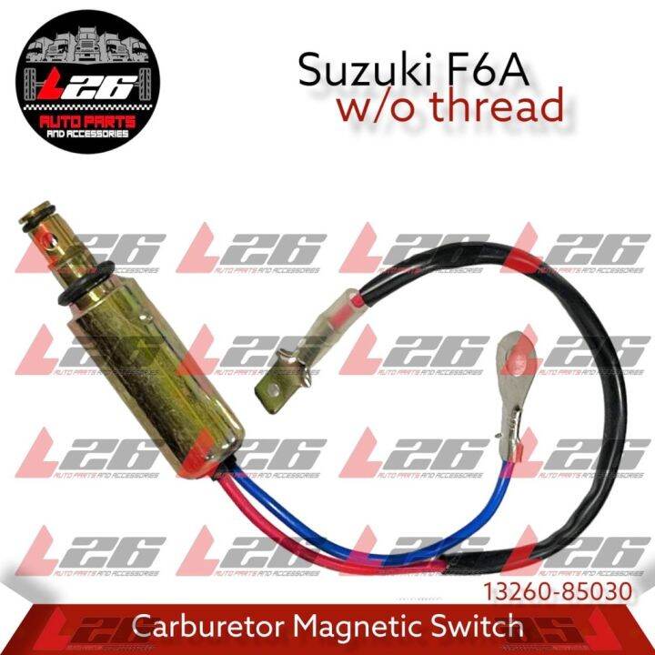 Suzuki F6A Multicab CARBURETOR SWITCH w/o Thread 1326085030