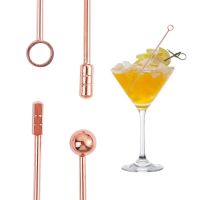 Stainless Steel Kitchen Tools Decoration For Drinks Cocktail Picks Toothpicks Fruit Sticks Fruit Fork