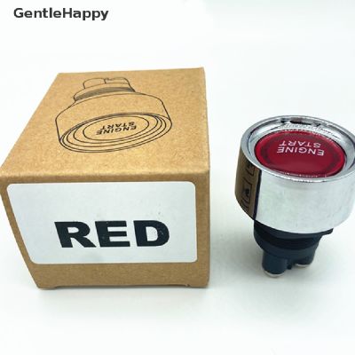 Gentlehappy สวิตช์ปุ่มสตาร์ทเครื่องยนต์ 22 มม. 12V 24V สําหรับรถยนต์ Th