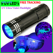 SOLLED 9 Uv Led Ultraviolet Flashlight Multi